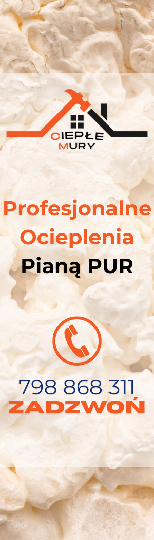 Profesjonalne Ocieplenia Pianą PUR